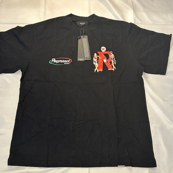 NWT Represent Premium Tee Shirt White Mens Size Large - Picture 4 of 4